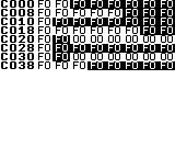 0 0 a2a2a2a2a2a2
0 0 0 0 0 a2a2a2
0 a2a2a2a2a2a2a2
0 0 0 0 0 0 a2a2
0 a2! ! ! ! ! !
0 a2a2a2a2a2a2a2
0 a2! ! ! ! ! !
0 0 0 a2a2a2a2a2